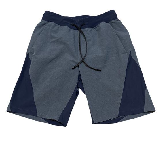 Lululemon Namaste At The Beach Short II *9" Heathered Deep Navy Size Small? - Picture 1 of 4